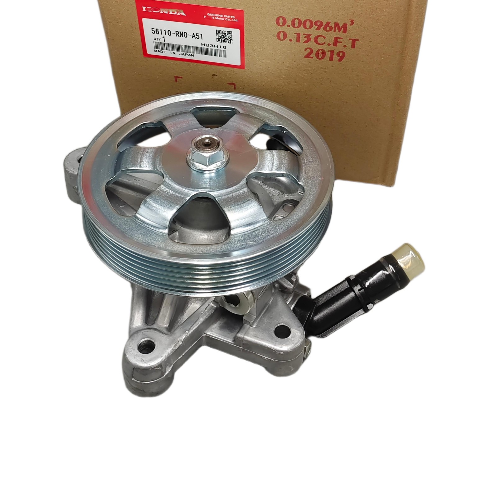For 11-17 Honda Odyssey 3.5L V6 Power Steering Pump with Pulley 56110RN0A51