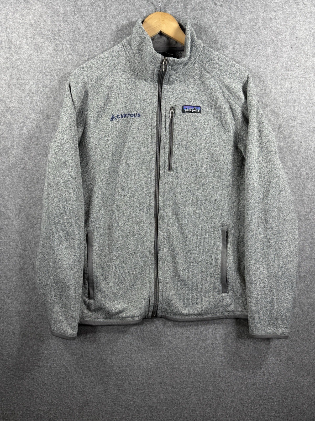 Patagonia Better Sweater Fleece Sweater Gray Full Zip Jacket Mens Medium Patagonia Better Sweater Fleece Sweater Gray Full Zip Jacket Mens Medium
