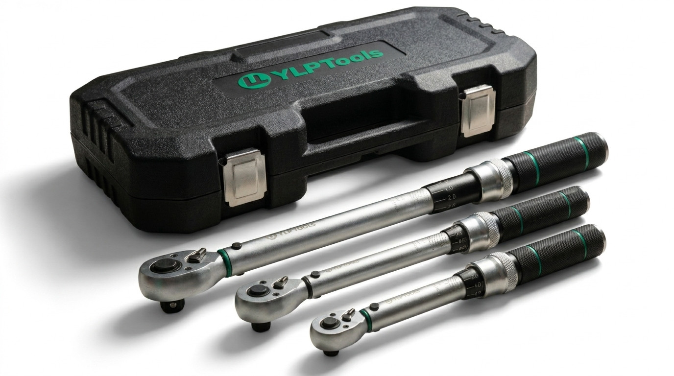 1/4\'\'/3/8\'\'/1/2\'\' Drive Torque Wrench Set Click Torque Wrench Adjustable 72Tooth