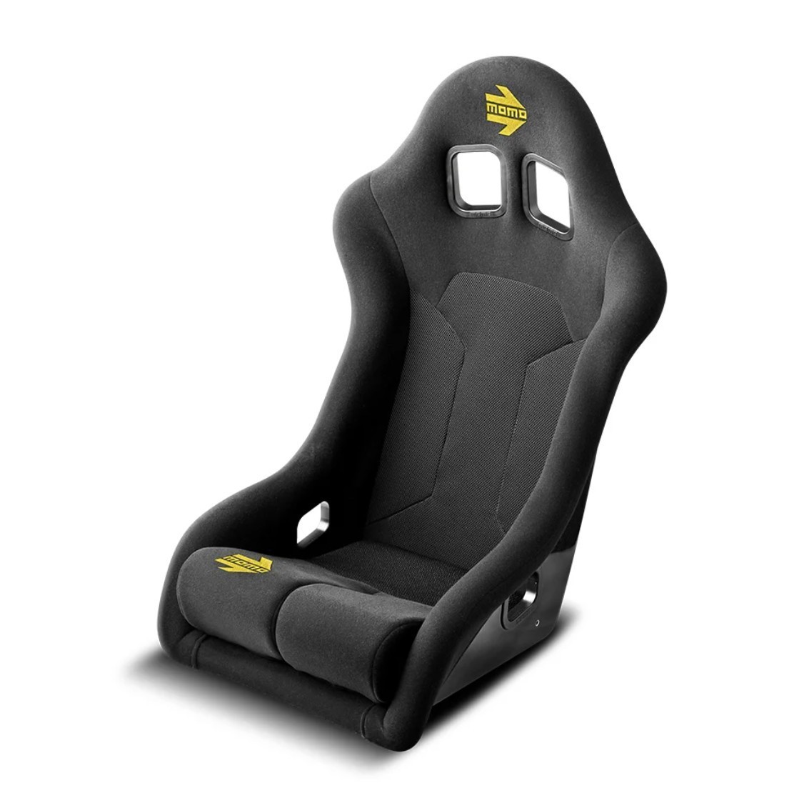 Momo 1082BLK-30 Supercup Racing Seat XL Black FIA Fiberglass Composite Fabric