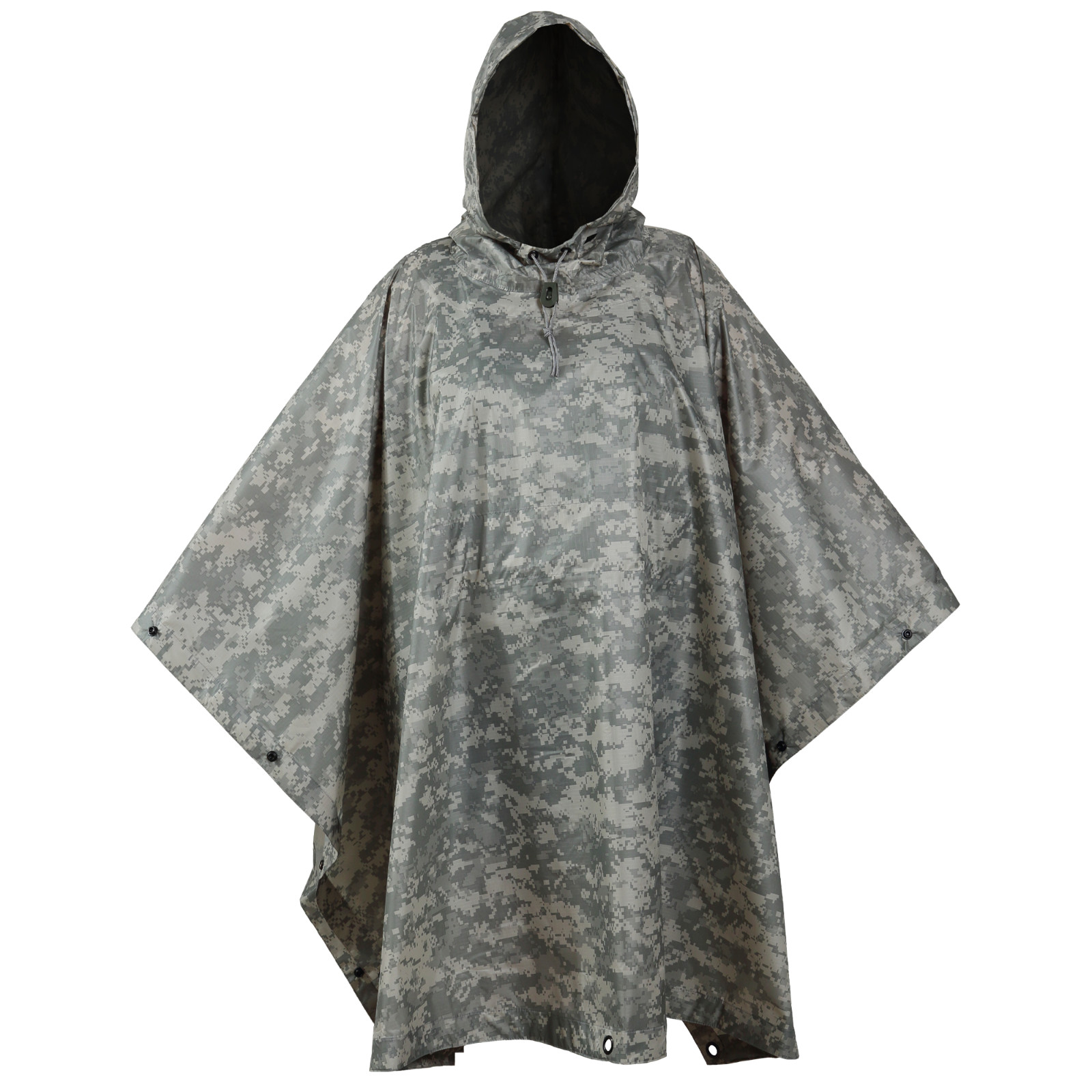 USGI Industries Military Style Multi-Use Rip Stop Rain Poncho (Colors Available)