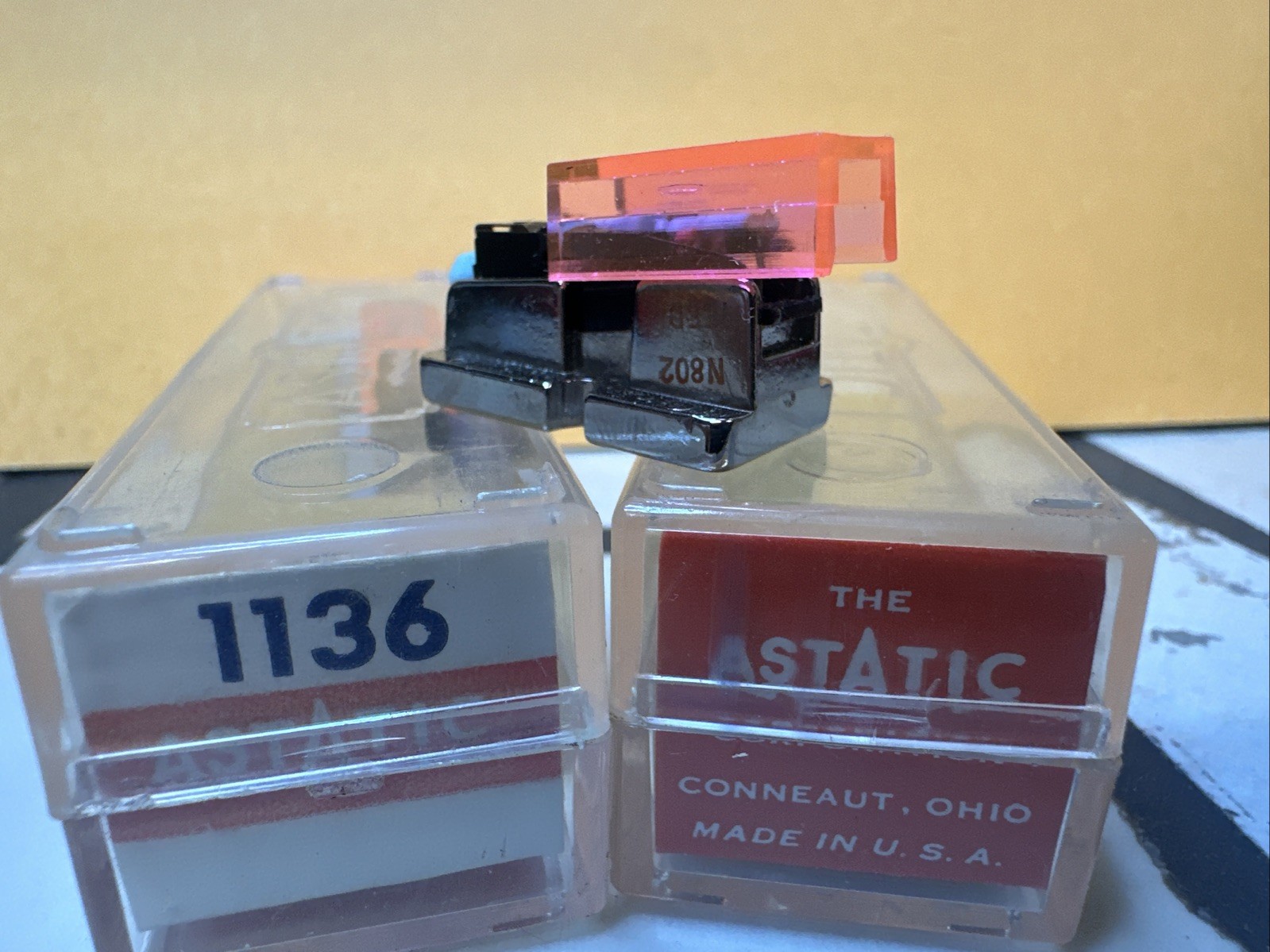 Astatic 1136 Phonograph Needle Cartridge NOS Lot Of (2)