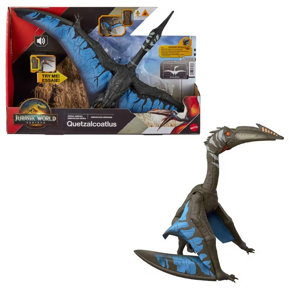 Jurassic Rebirth Aerial Ambush Giant Pterosaur Quetzalcoatlus, Cretaceous Era Jurassic Rebirth Aerial Ambush Giant Pterosaur Quetzalcoatlus, Cretaceous Era