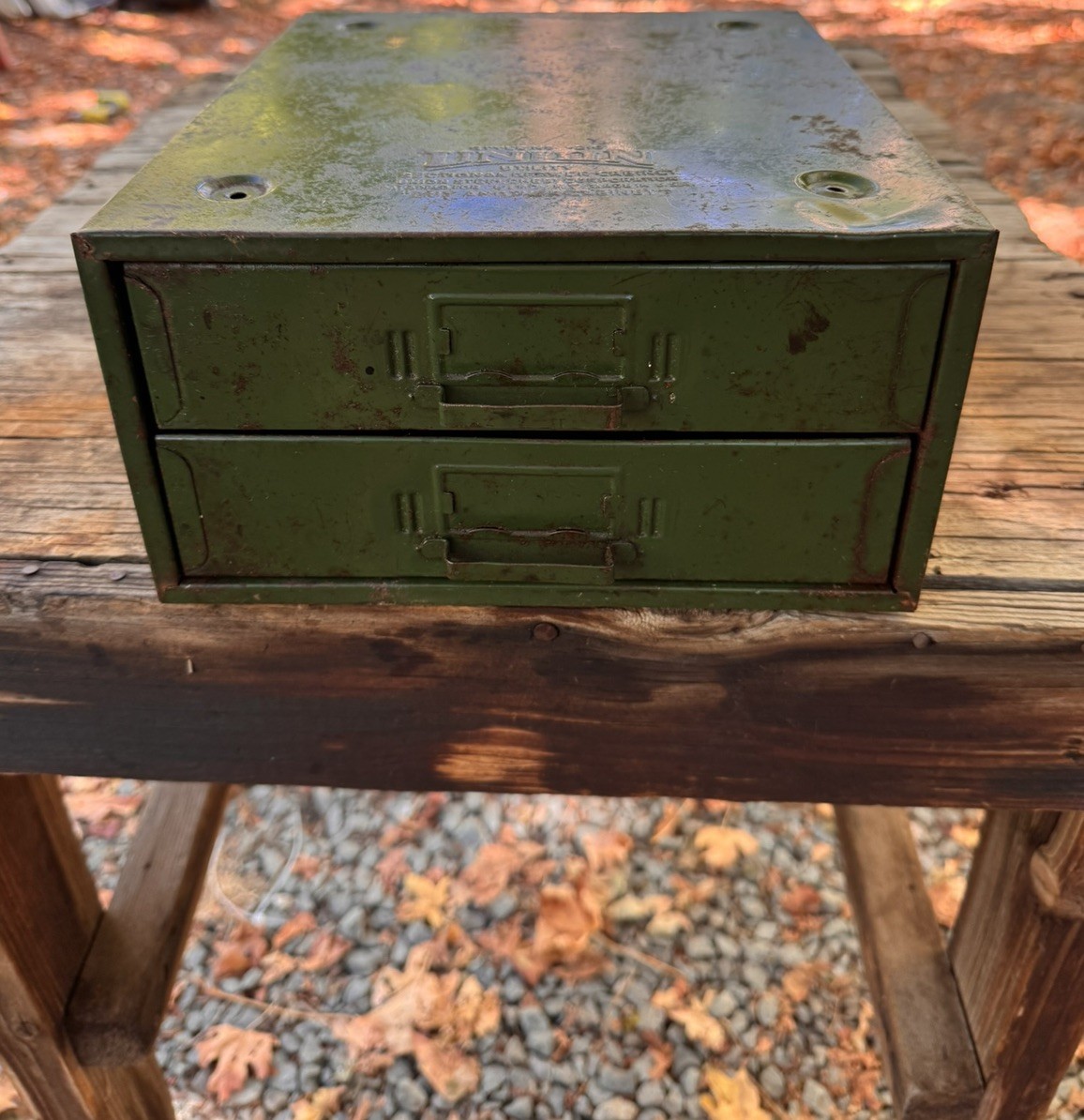 Union Utility Sectional 2 Drawer Cabinet Vintage Tool Hardware Parts Storage USA