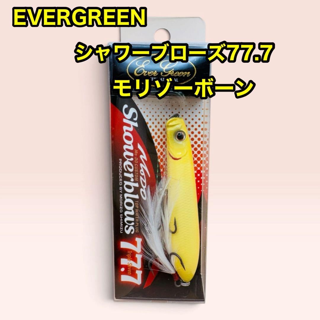 Evergreen Shower Broads 77.7mm Topwater Plug Unused Fishing Lure