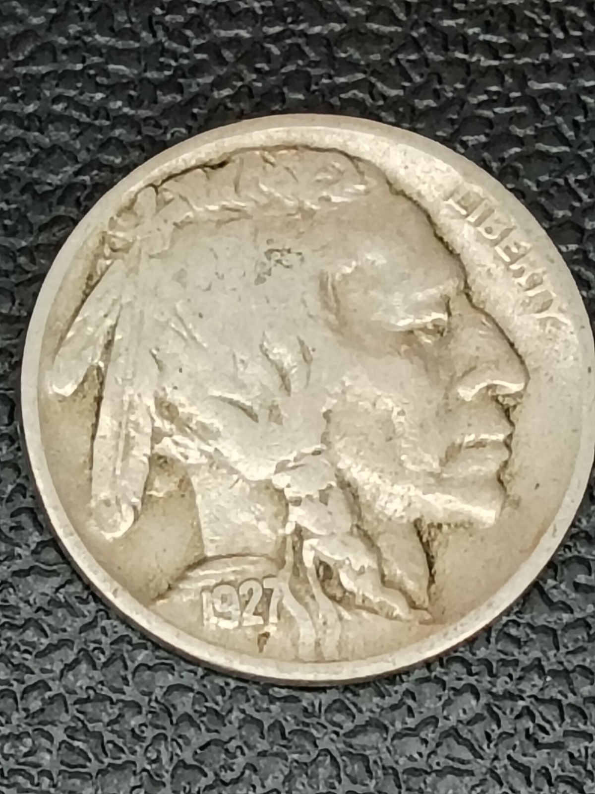 1927 D Buffalo Nickel VF