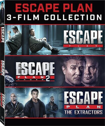 Escape Plan: 3-Film Collection (Blu-ray) W/ Slipcover NEW Sealed, Escape Plan: 3-Film Collection (Blu-ray) W/ Slipcover NEW Sealed,
