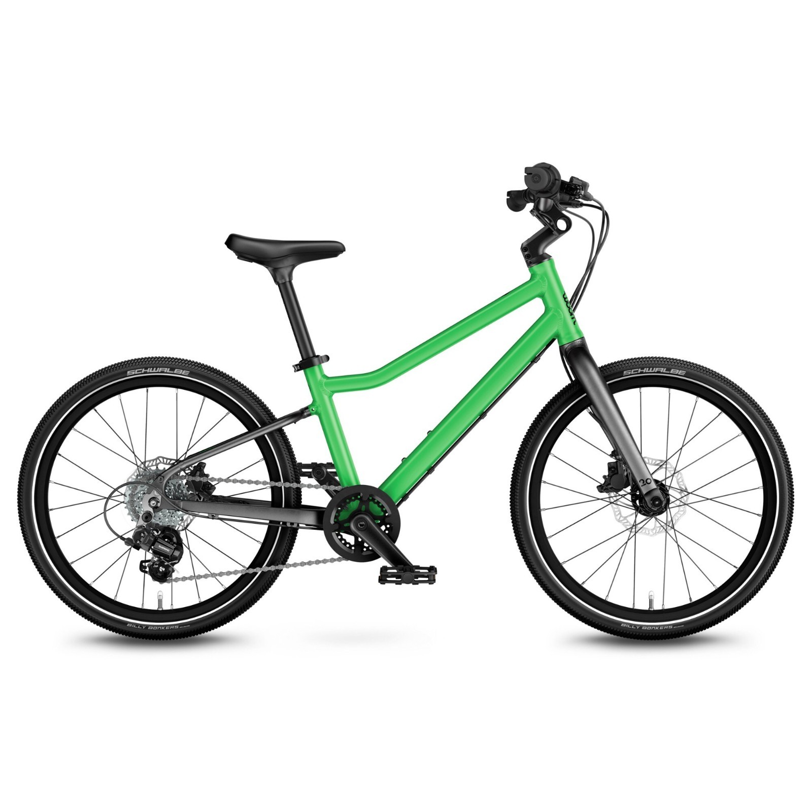 Woom Explore 4 Kids Bike Hydraulic Disc Brakes 