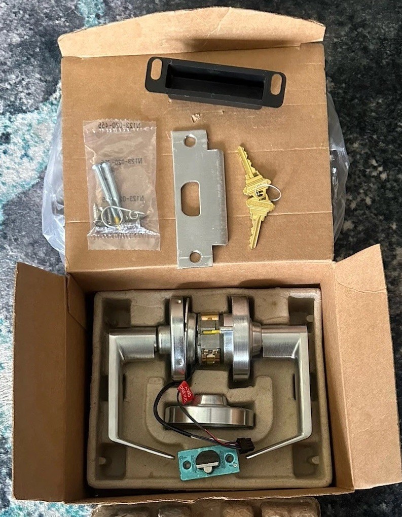Schlage ND80 Elec cylindrical lock