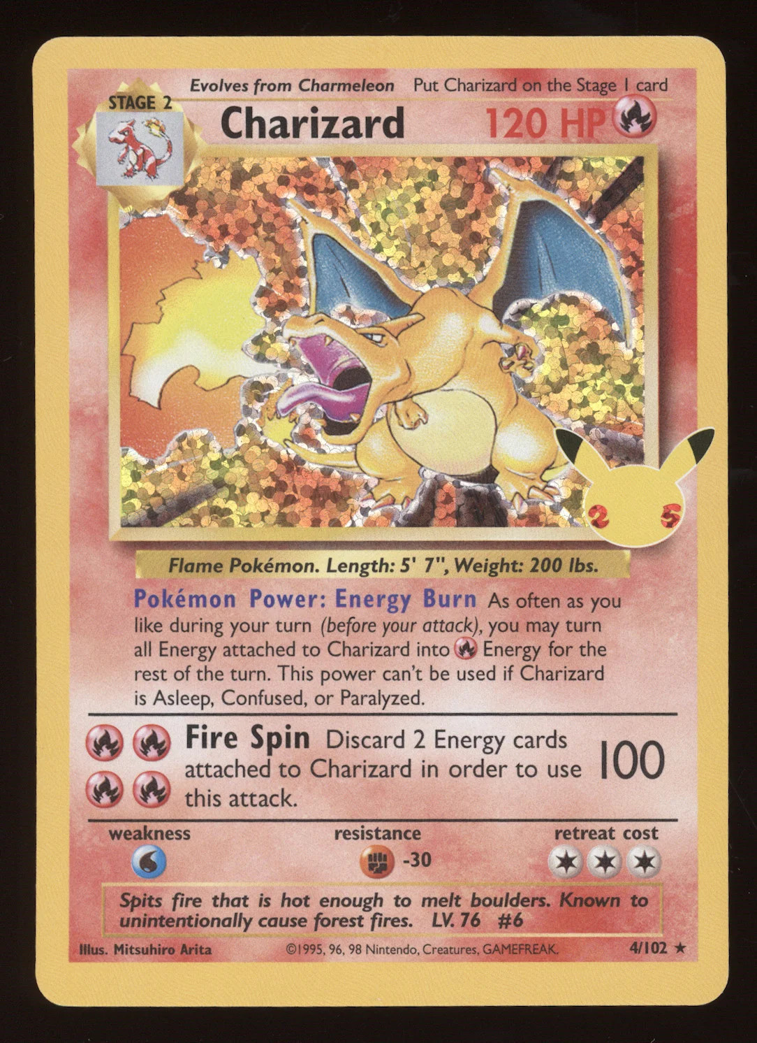2021 Celebrations Charizard #4/102 2021 Celebrations Charizard #4/102