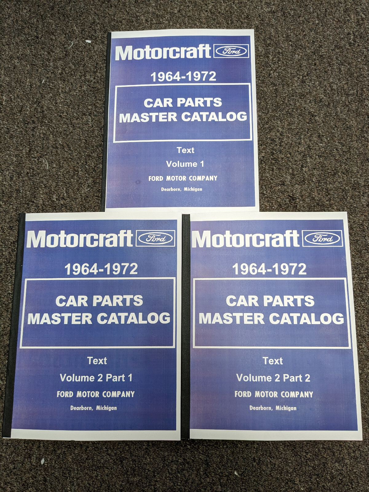 1969-1971 Ford Torino Parts Catalog Manual GT Cobra 500 1970 Text