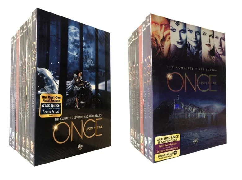 NEW Once Upon a Time : Complete Series Seasons 1-7 [DVD 35-Disc ]region 1