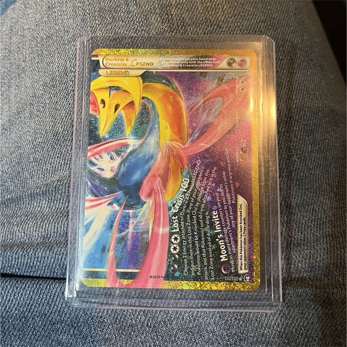 Pokemon TCG Darkrai & Cresselia bottom 30th anniversary Pokemon TCG Darkrai & Cresselia bottom 30th anniversary