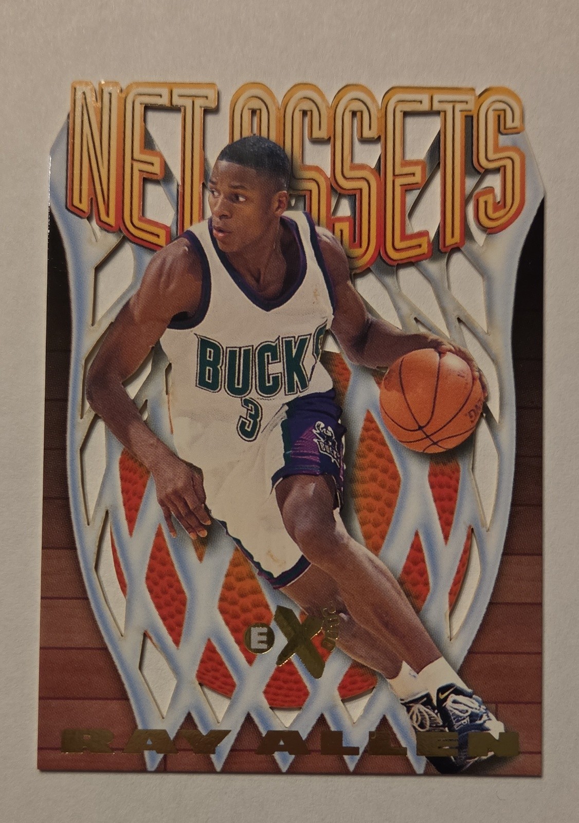 1996-97 Skybox E-X2000 - Net ASSETS Ray Allen #1 (RC) 1996-97 Skybox E-X2000 - Net ASSETS Ray Allen #1 (RC)