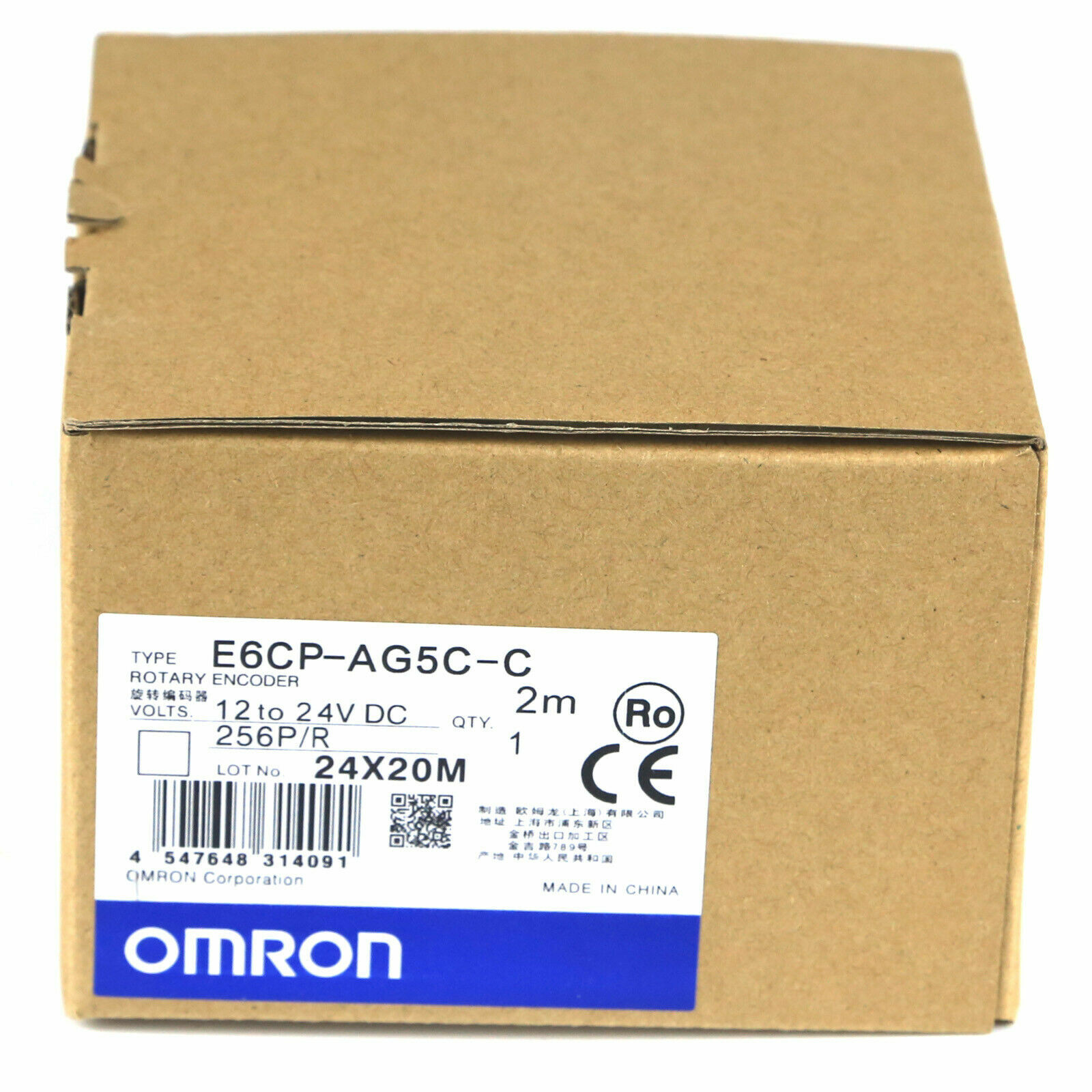 OMRON E6CP-AG5C-C E6CPAG5CC 256P/R Absolute Rotary Encoder Original New in Box OMRON E6CP-AG5C-C E6CPAG5CC 256P/R Absolute Rotary Encoder Original New in Box