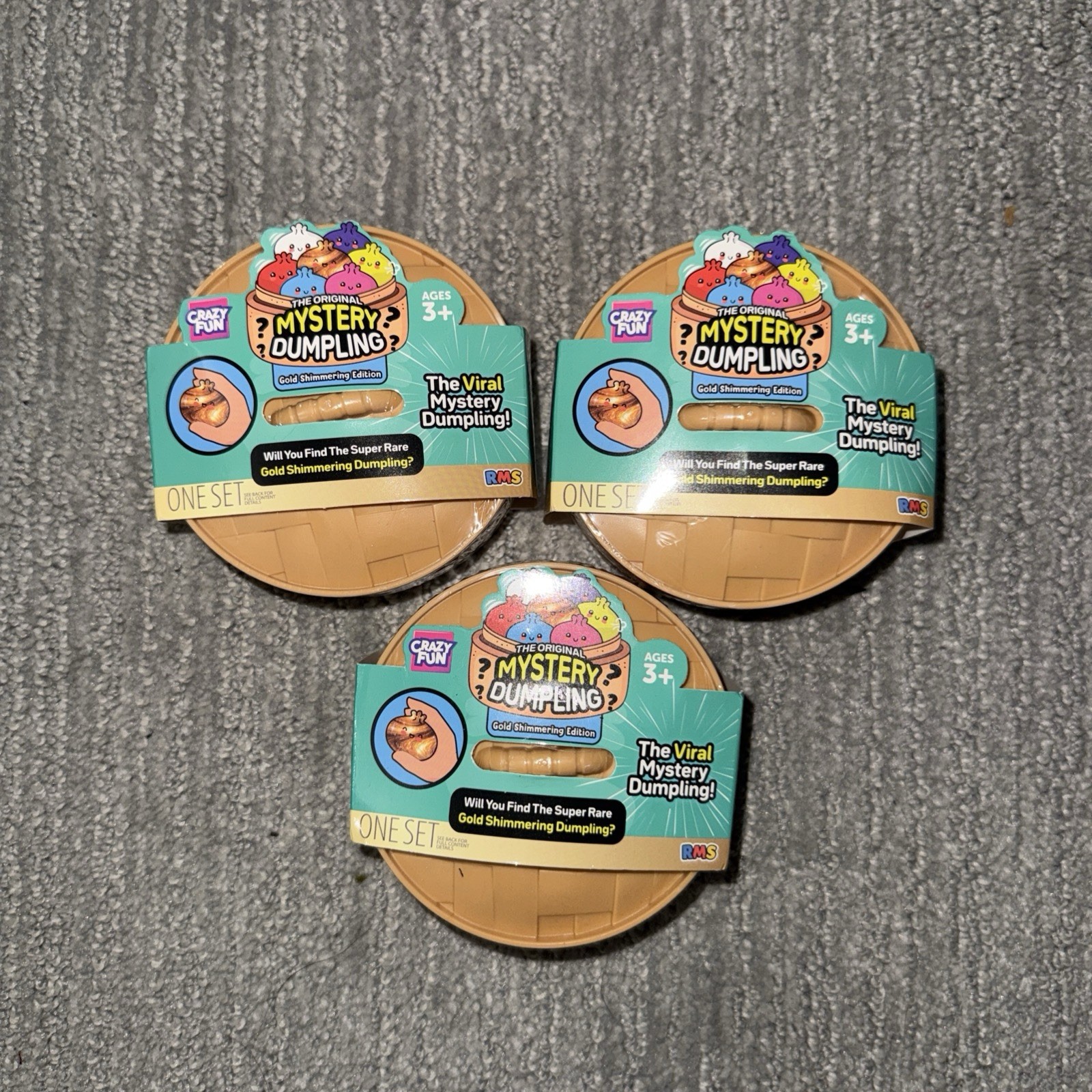 LOT OF 30 RMS Crazy Fun Mystery Squishy Dumpling Various Edition BULK SEALED NEW