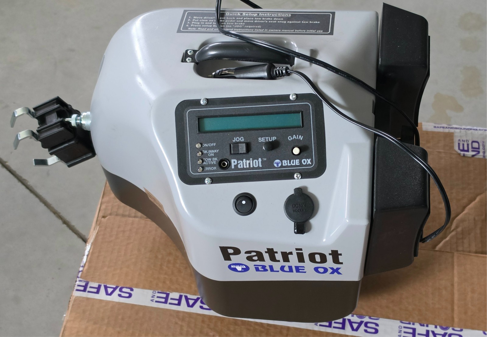 Blue Ox BRK2012 Patriot Brake (Model BRK2012) Main Unit Only