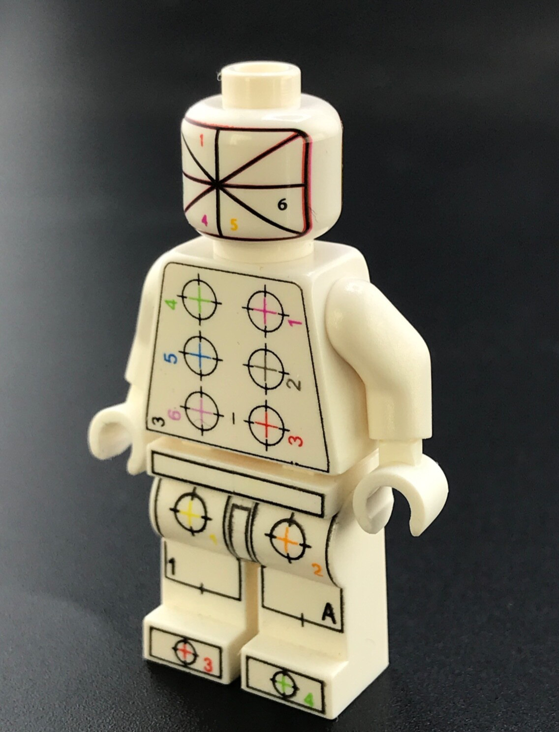 Lego Printer Alignment Minifigure and Test Print Prototype parts you Pick