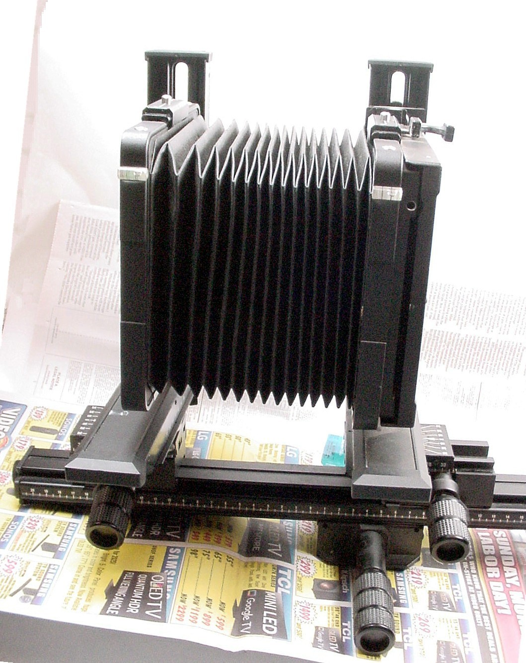Cambo Master 4x5 View Camera + 4x5 Holders (2) + Dark Cloth + Level | $455 | Cambo Master 4x5 View Camera + 4x5 Holders (2) + Dark Cloth + Level | $455 |