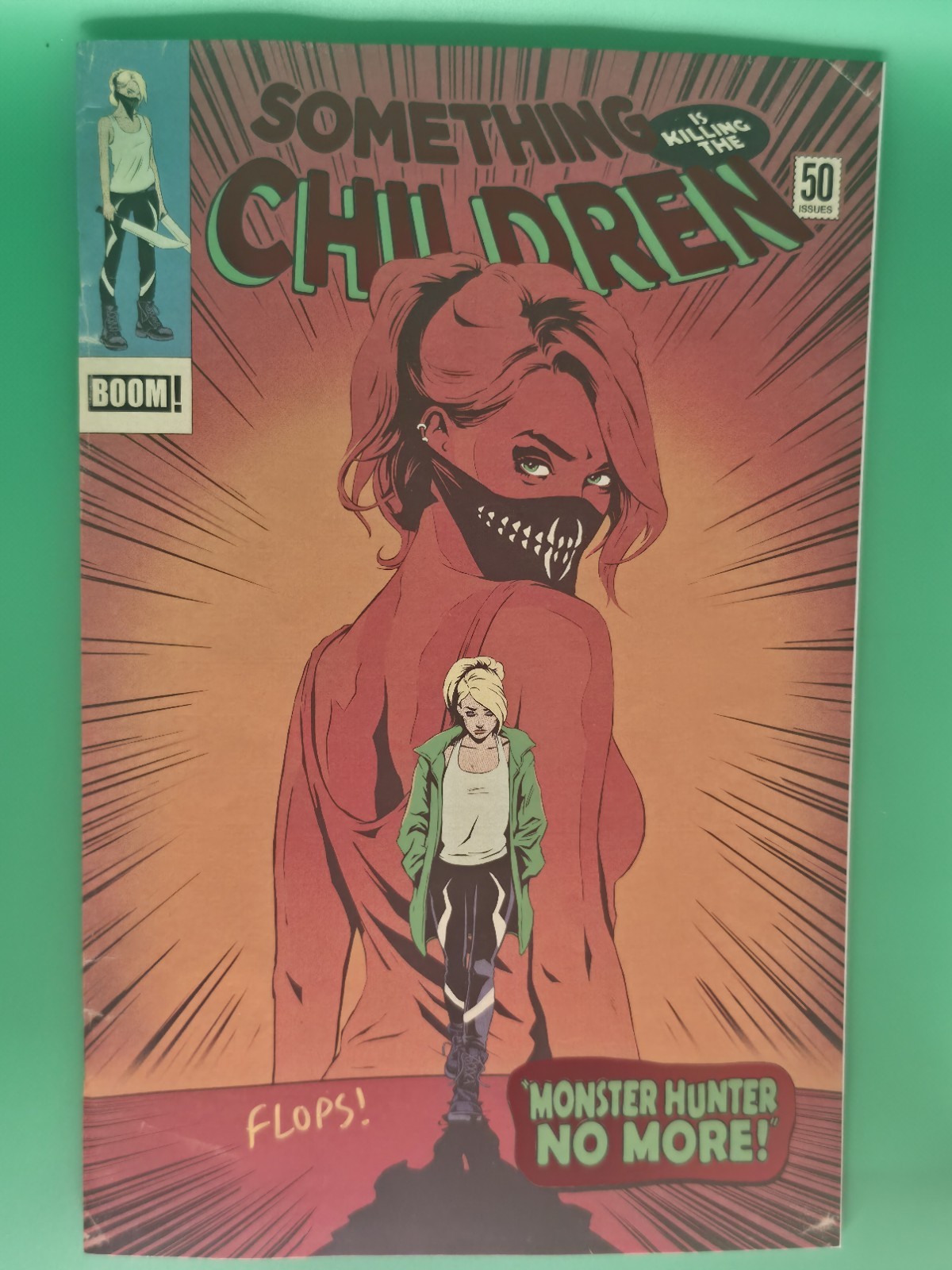 Something Is Killing The Children #50 Flops SIGNED ASM #50 Homage Spot Foil NYCC Something Is Killing The Children #50 Flops SIGNED ASM #50 Homage Spot Foil NYCC