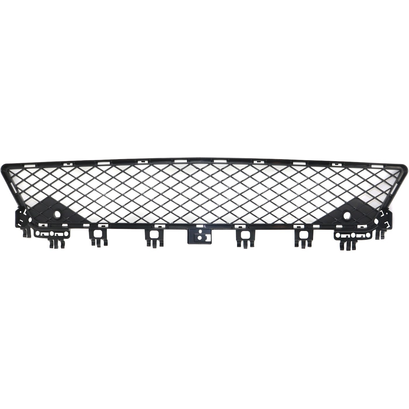 Bumper Grille For 2012-2015 Mercedes Benz C250 With AMG Package Center Textured