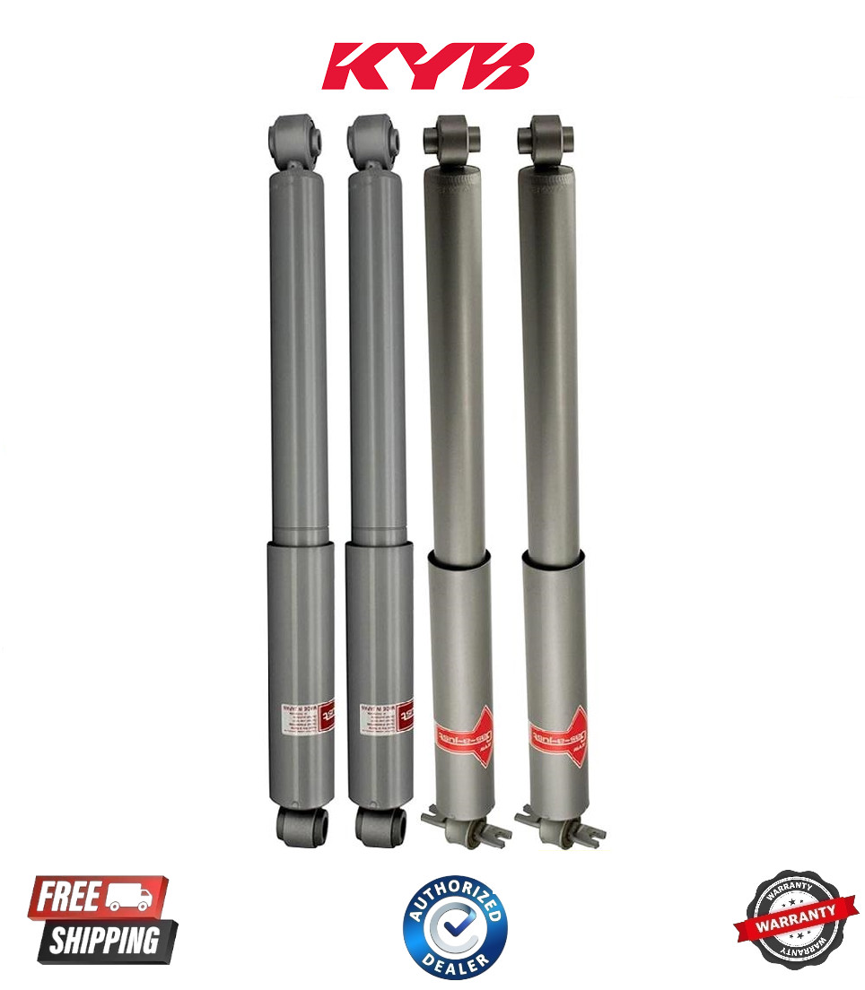 Complete KYB Kit Front & Rear Shock Absorber-Gas-a-Just for 00-05 Excursion 4WD