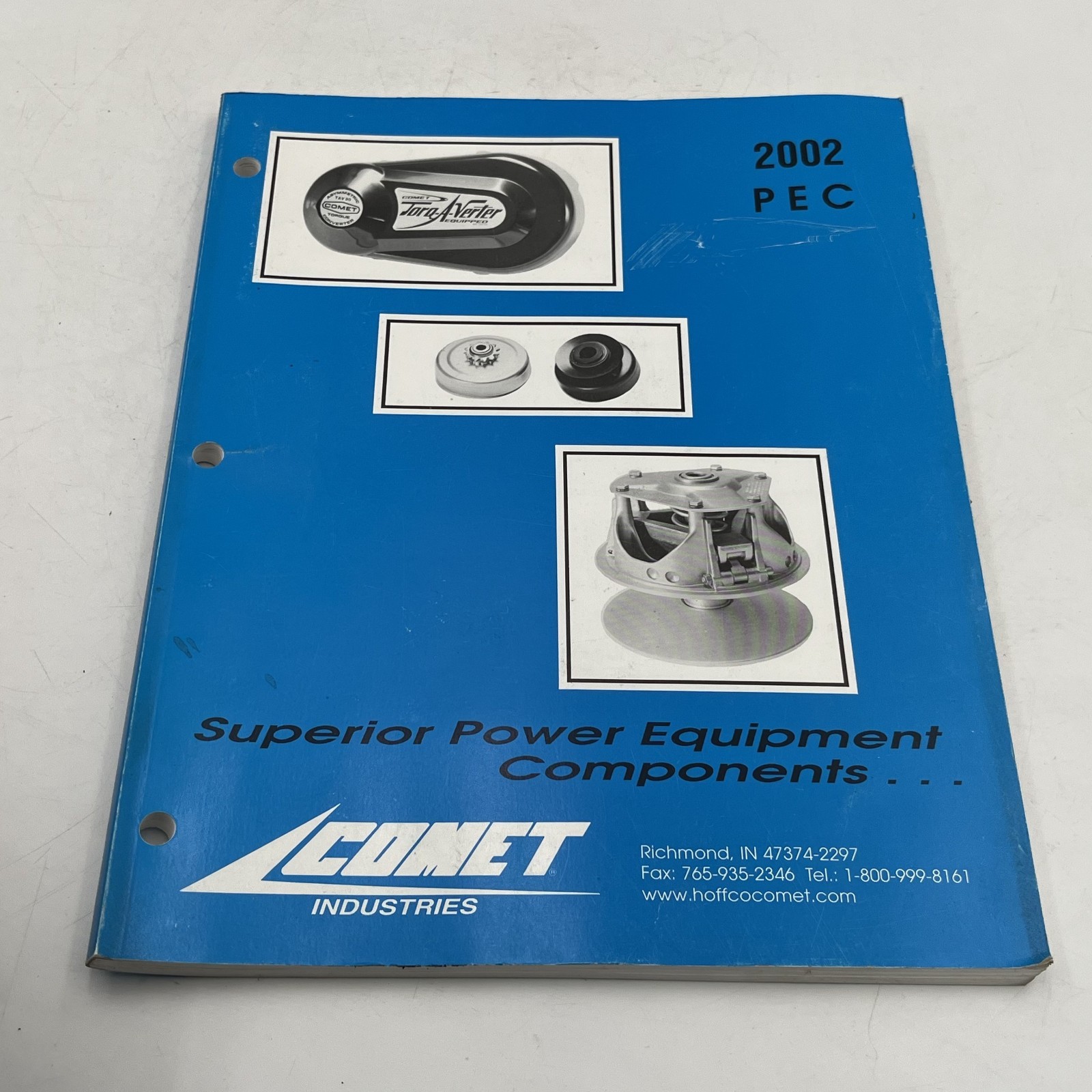 Comet Industries 2001 2002 Catalog Superior Power Equipment Components Prices Comet Industries 2001 2002 Catalog Superior Power Equipment Components Prices