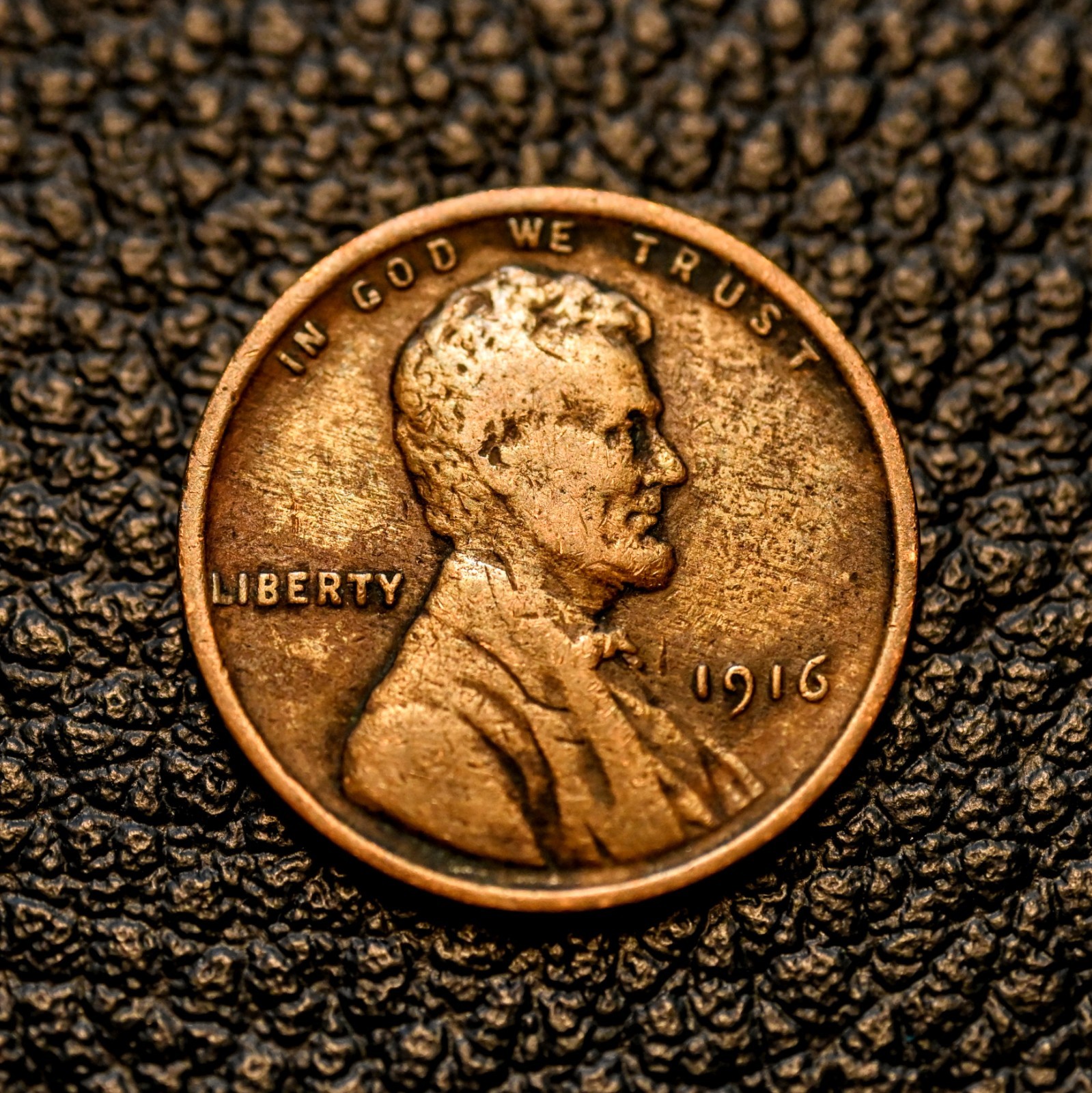 1916-P Lincoln Wheat Cent ~ FINE (F / FN) Condition ~ COMBINED SHIPPING