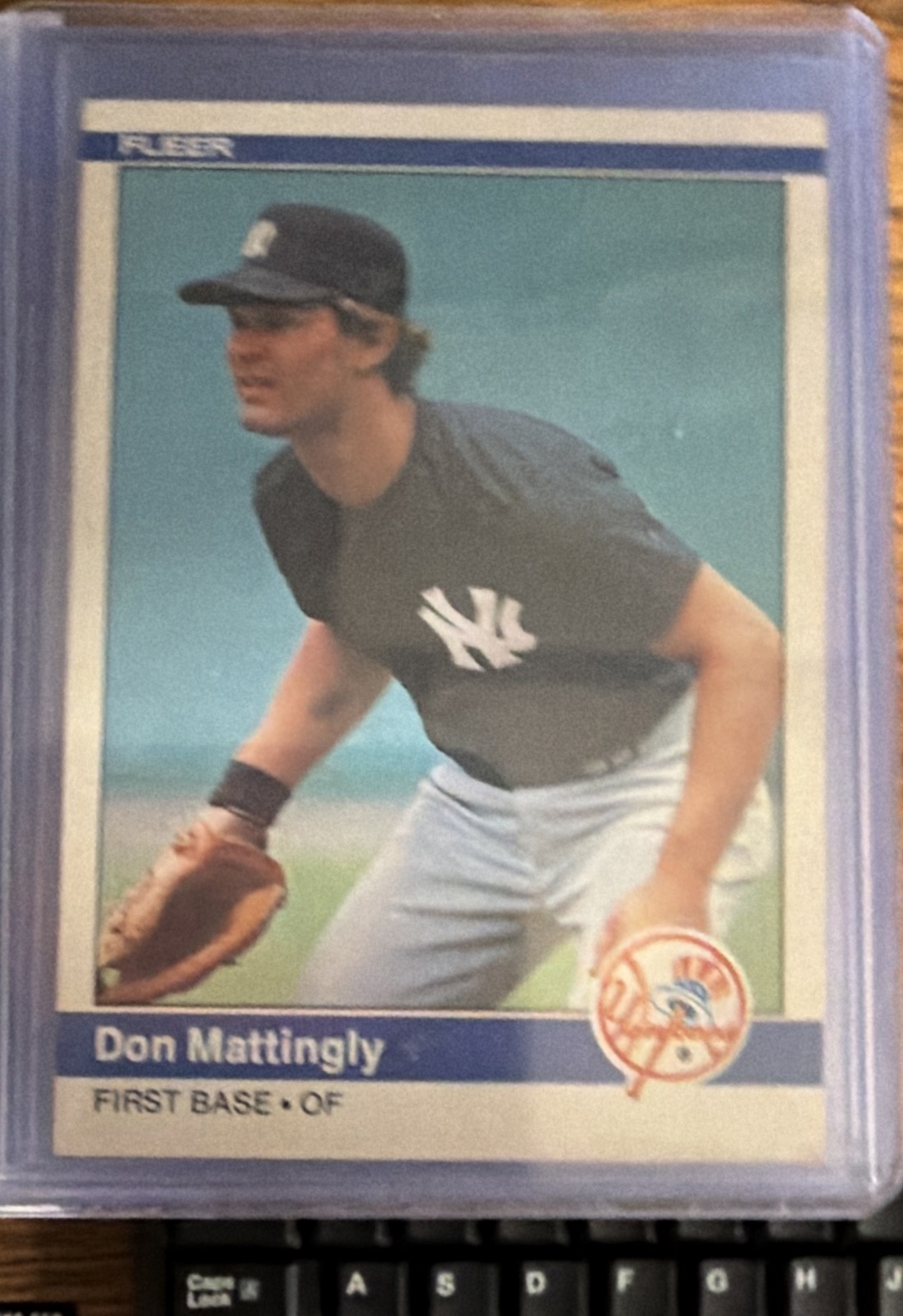 1984 Fleer - Don Mattingly #131 (RC)
