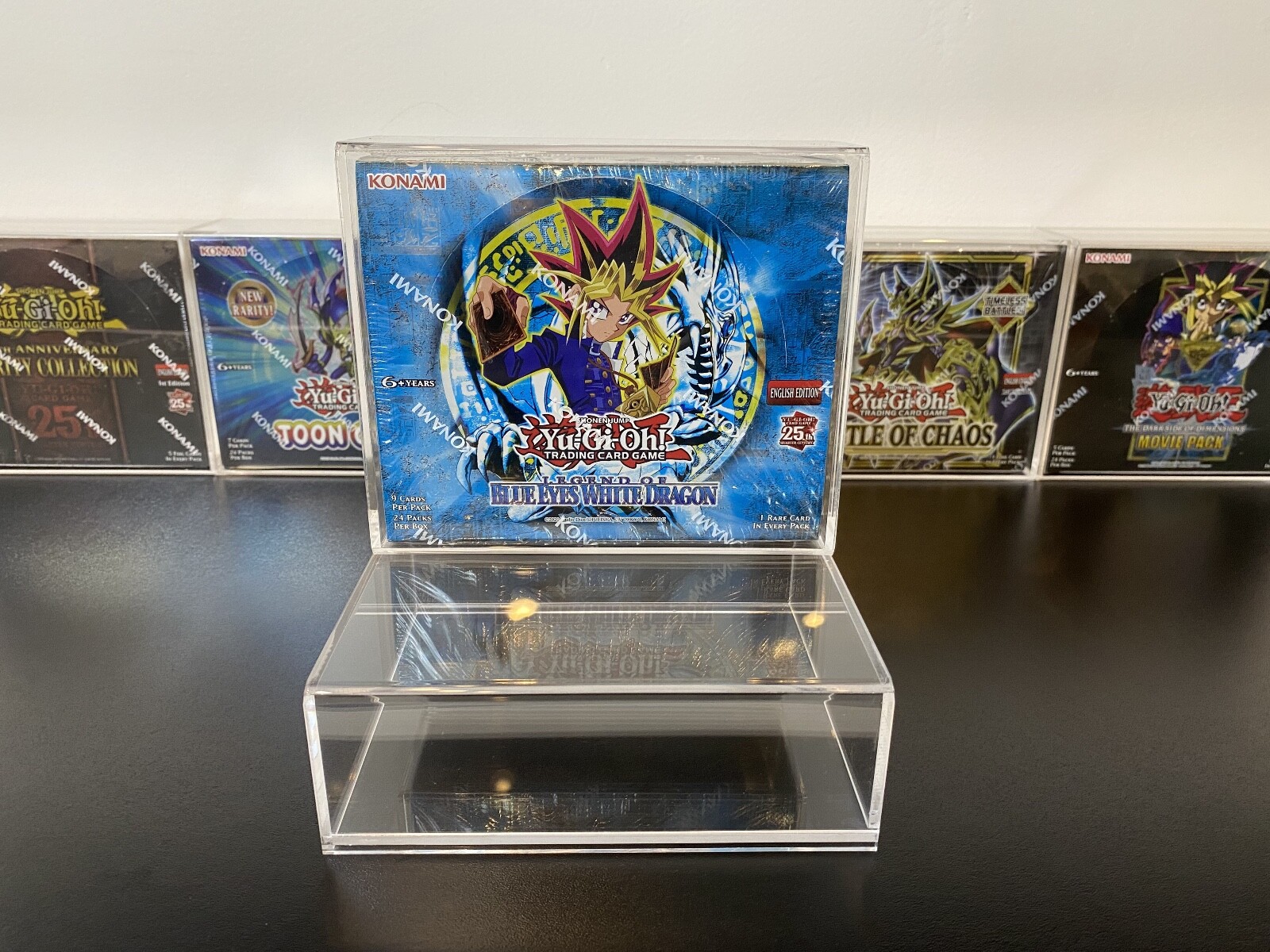 Yu-Gi-Oh Acrylic Booster Box Case Universal Fit 100% UV Protection 3M AAA Grade Yu-Gi-Oh Acrylic Booster Box Case Universal Fit 100% UV Protection 3M AAA Grade