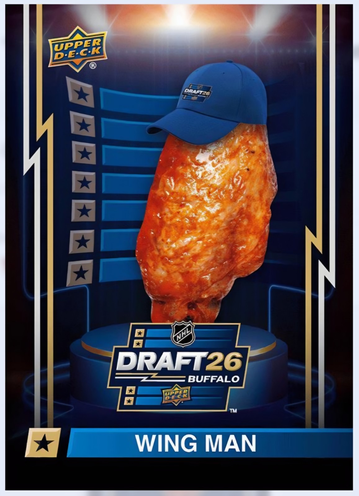 Epack 2026 Upper Deck Redemption WING MAN RARE EPACK ONLY 2026 Draft