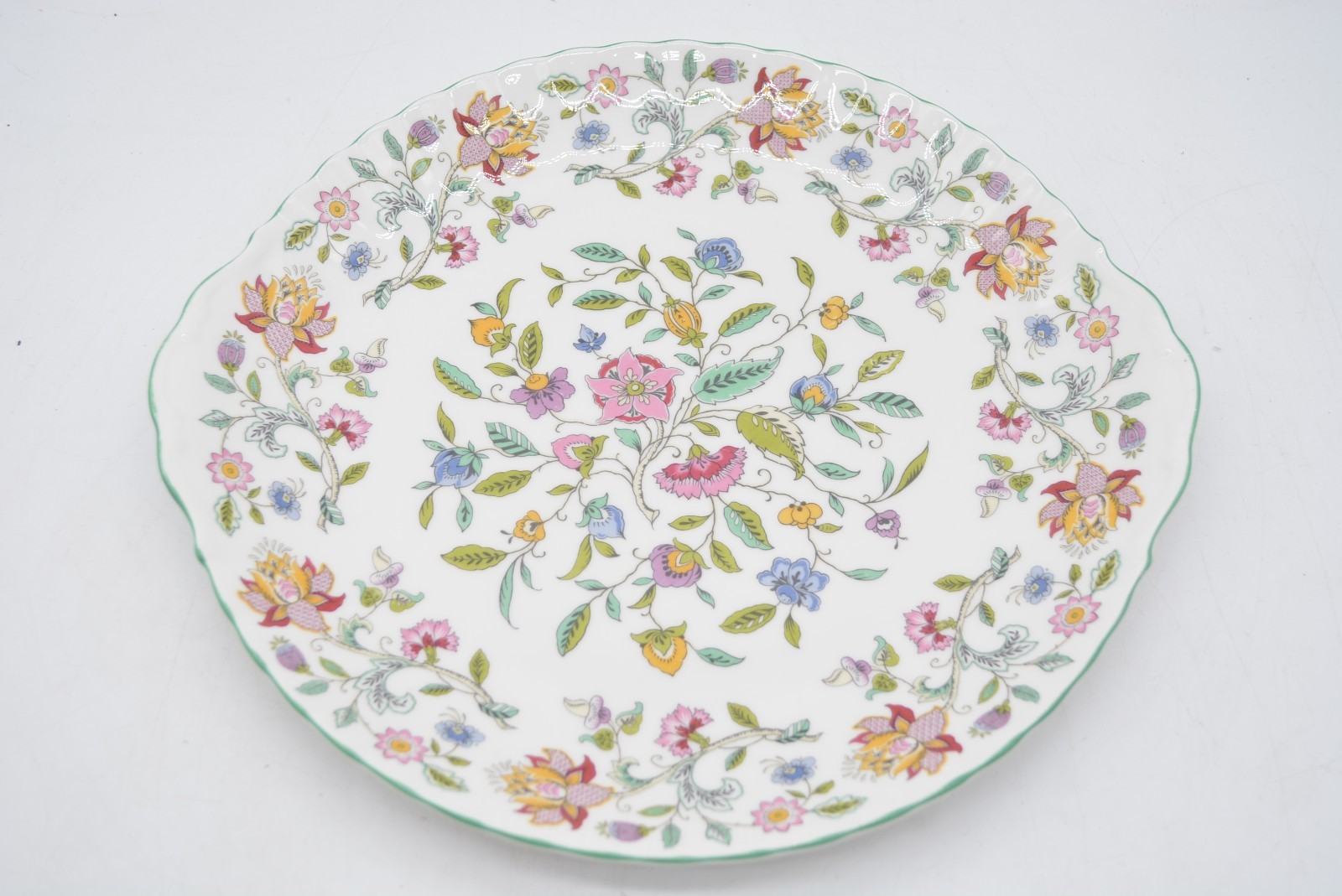 Minton Haddon Hall Round Serving Platter Plate 31cm Large Fine Bone China