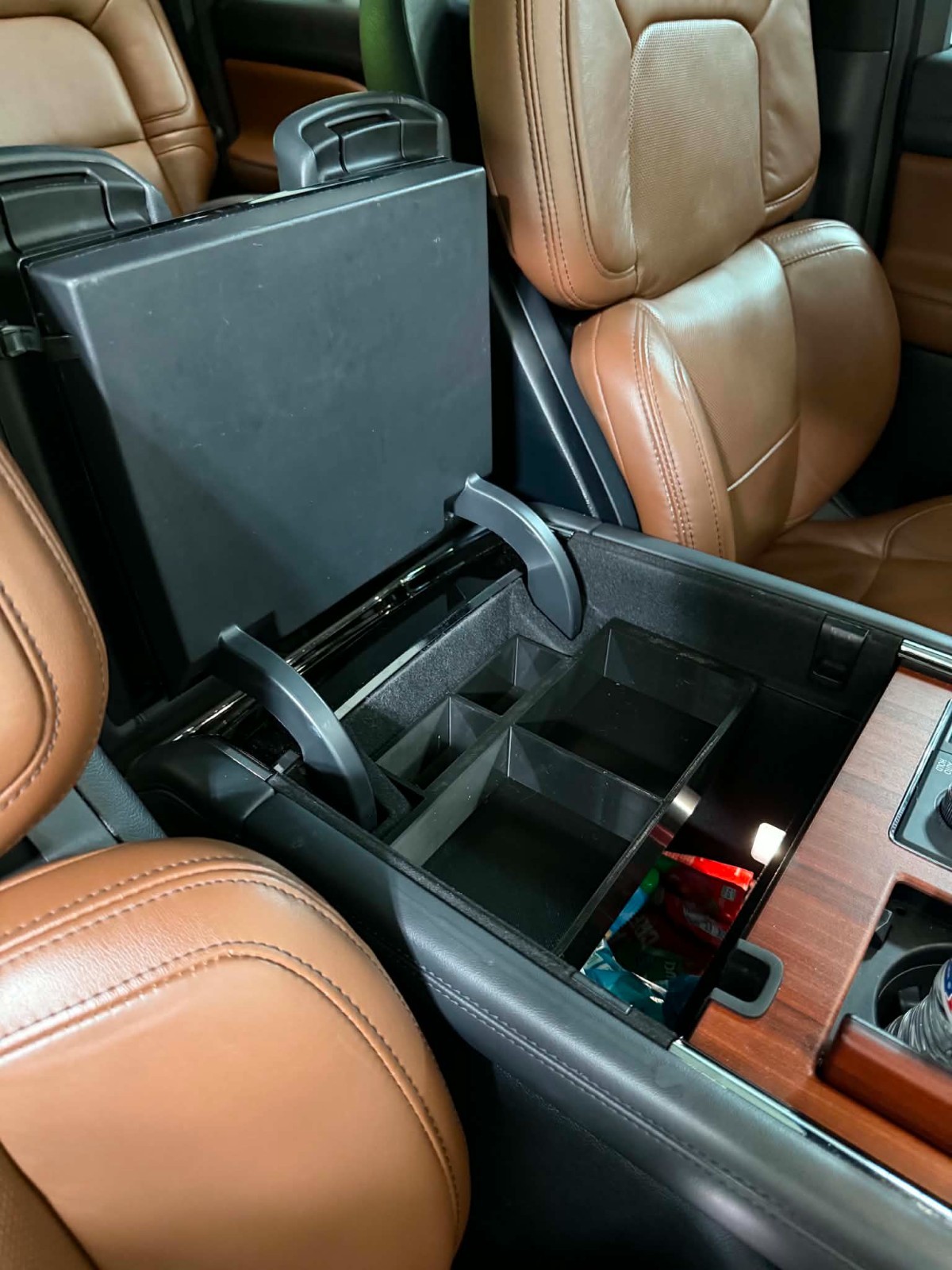 Lincoln Navigator (2018-2024) Center Console Insert Storage Organizer-Custom Fit Lincoln Navigator (2018-2024) Center Console Insert Storage Organizer-Custom Fit
