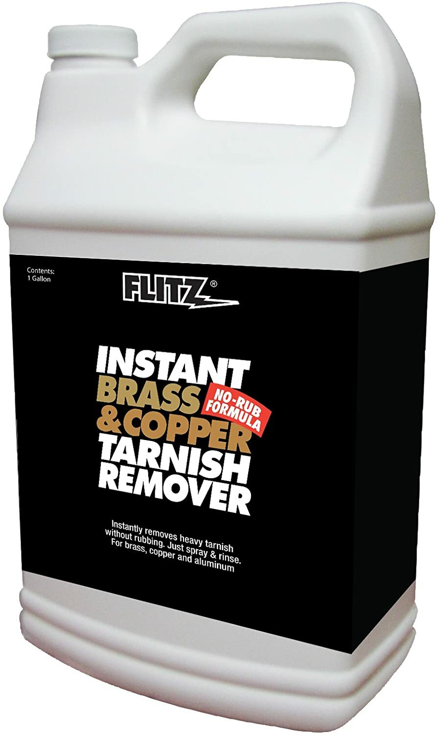 FLITZ Brass & Copper Tarnish Remover 1 Gallon/3785ml BC01810 (SEE VIDEO)