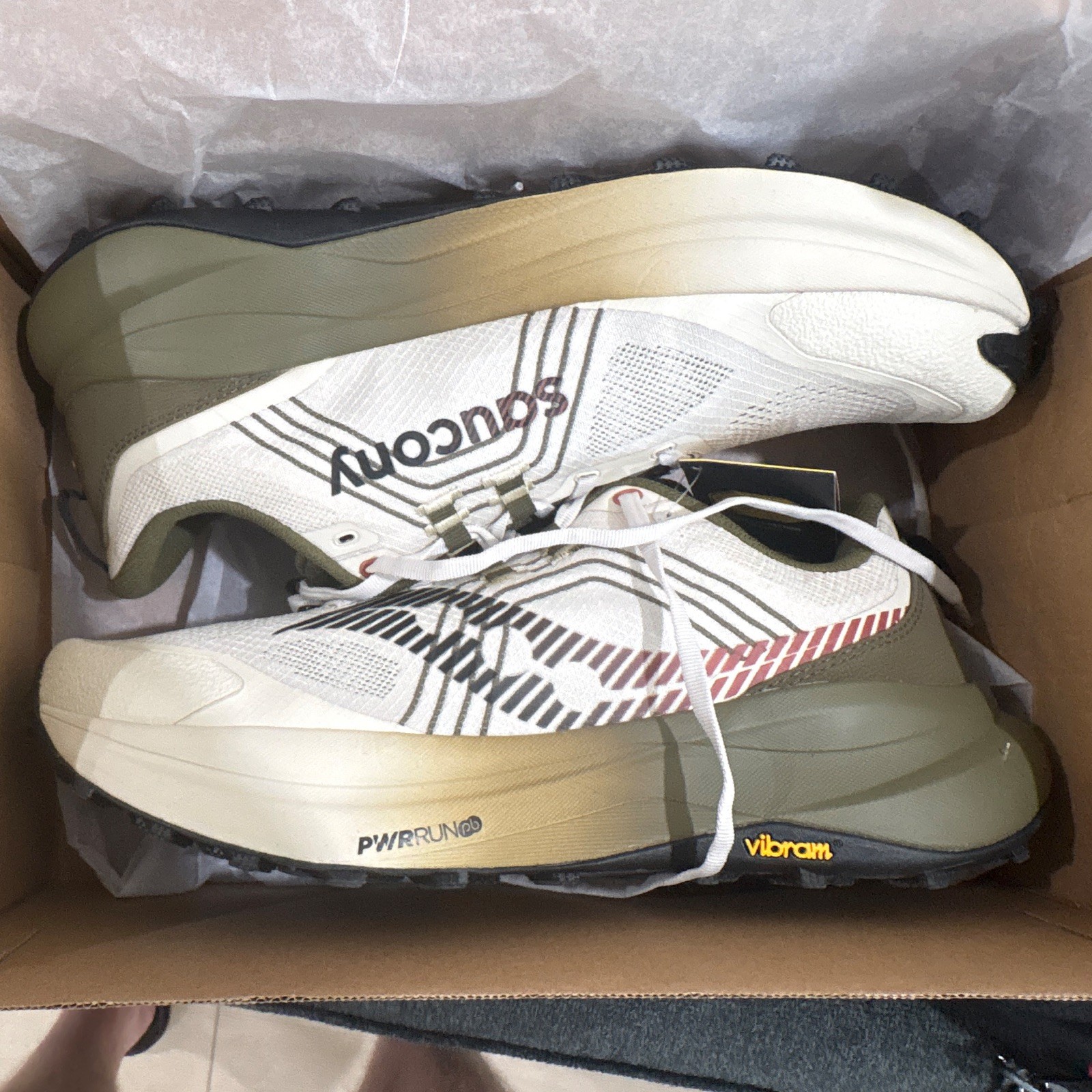 Saucony XODUS ULTRA 4 Men\'s Hiking Shoes US 13 Medium Beige/Green New. Brand New Saucony XODUS ULTRA 4 Men\'s Hiking Shoes US 13 Medium Beige/Green New. Brand New