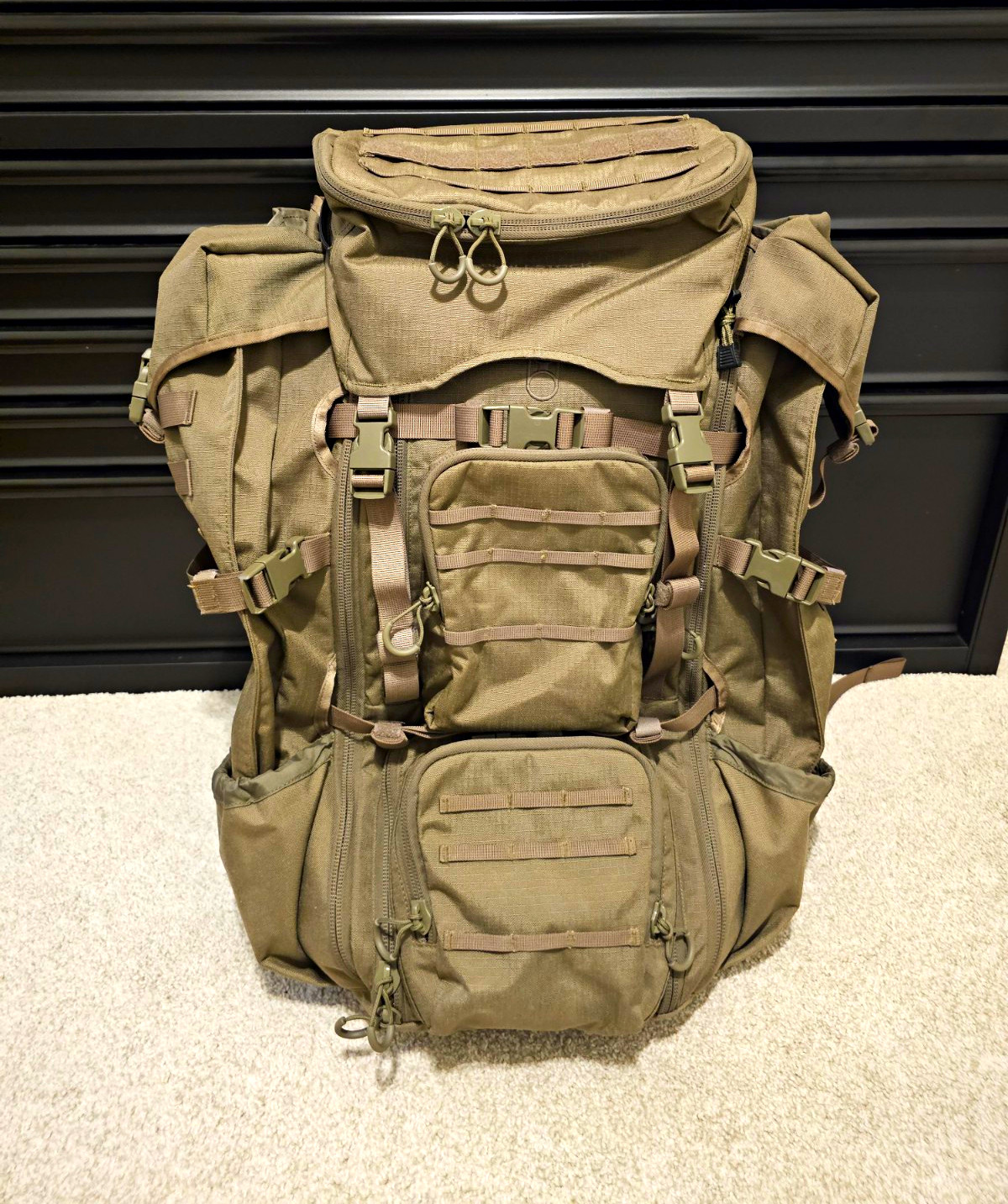Eberlestock Terminator In Military Green with Padded Hipbelt Eberlestock Terminator In Military Green with Padded Hipbelt