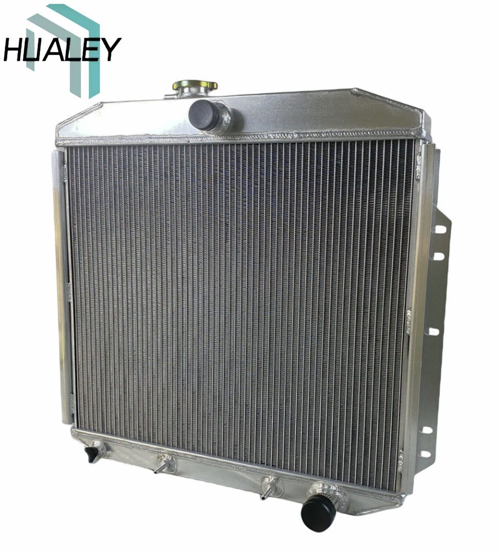 5 Row Aluminum Radiator Fits 1957-1960 Ford F100 Chevy V8 Engine Configuration 5 Row Aluminum Radiator Fits 1957-1960 Ford F100 Chevy V8 Engine Configuration