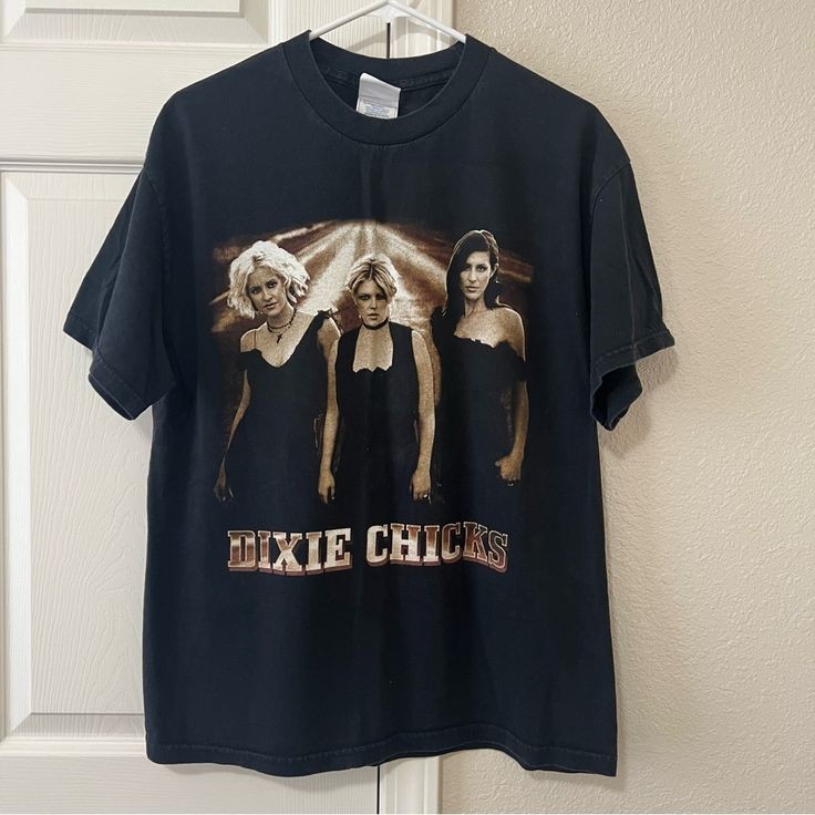 Vintage 2003 Dixie Chicks Top Of The World Tour T-Shirt