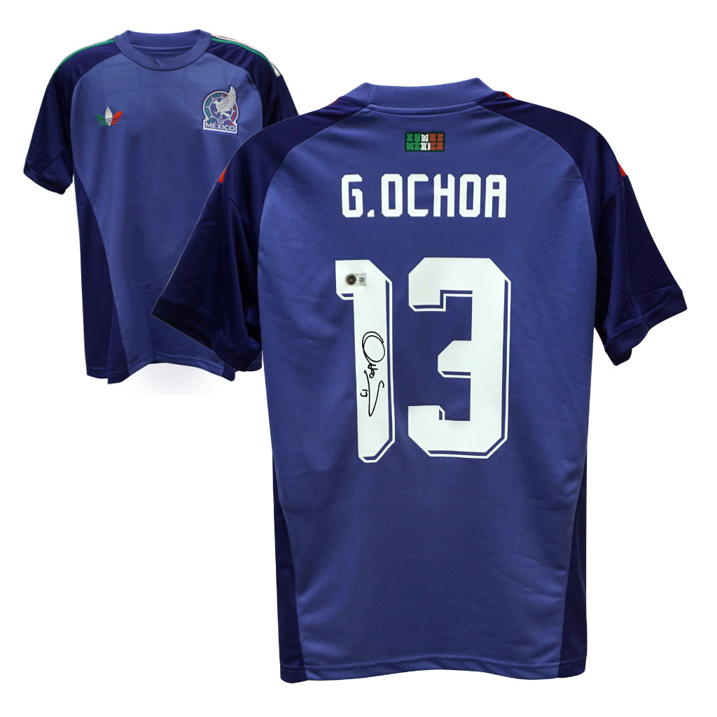 Guillermo Ochoa Signed Mexico Soccer Jersey #13 with Beckett COA