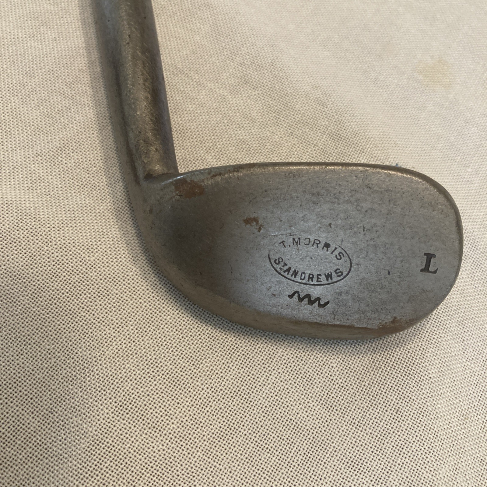 TOM STEWART “Tom Morris” ORIGINAL SERPENT “L” HICKORY NIBLICK