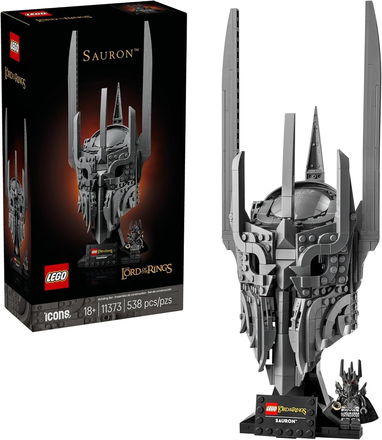 [SALE]- LEGO Icons The Lord of The Rings: Sauron\'s Helmet - 11373