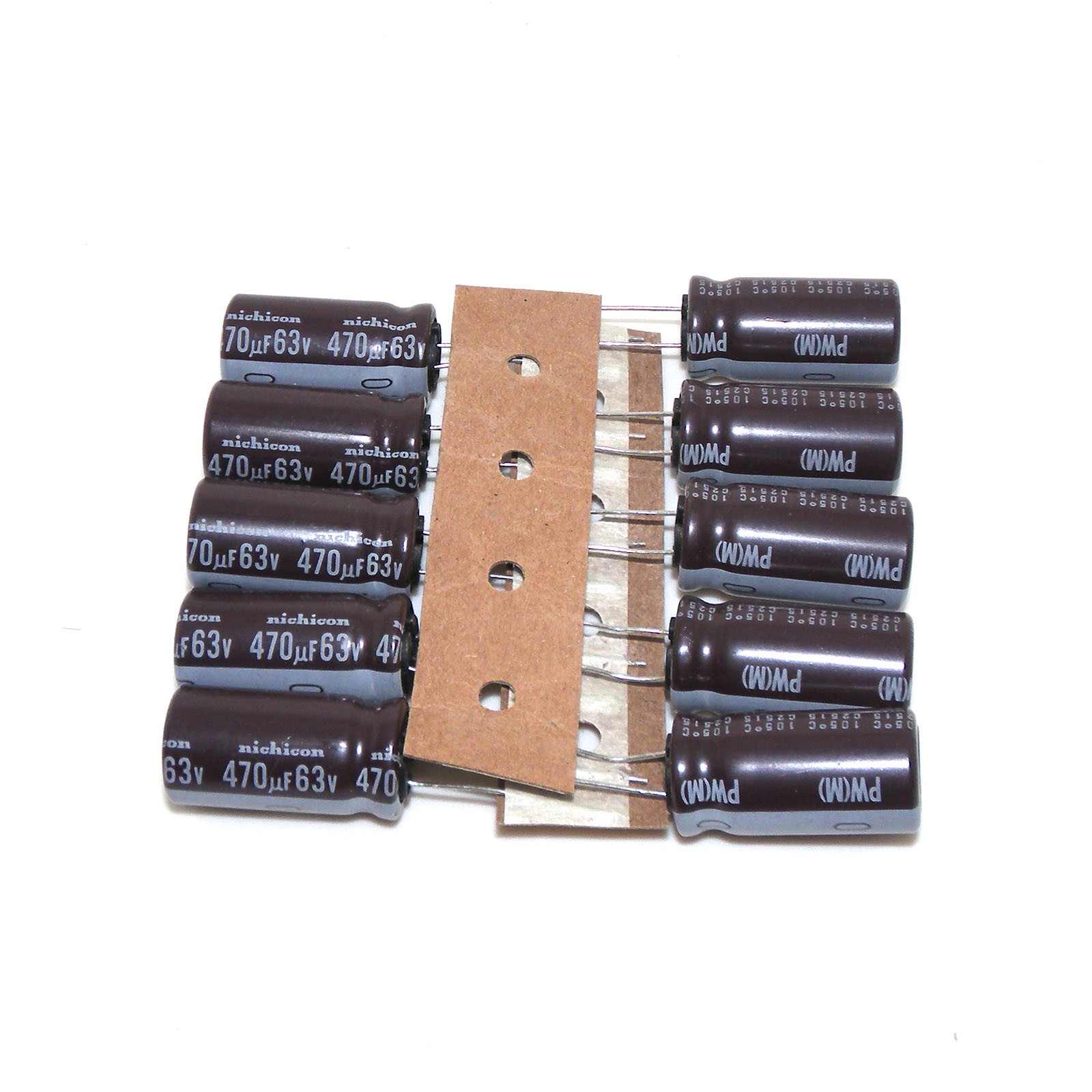 10X 63V 470uF Radial Electrolytic Capacitors 470uF63V 13x20 mm