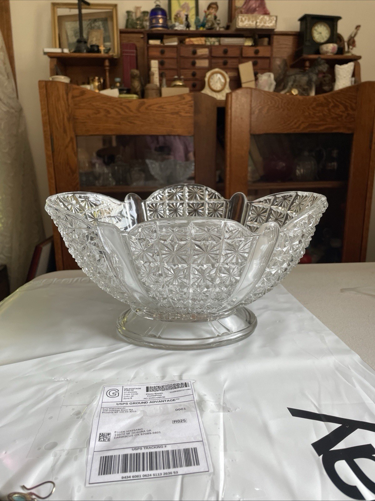 King Son & Company Pittsburgh PA 1885 # 24 Design Oval Berry Bowl King Son & Company Pittsburgh PA 1885 # 24 Design Oval Berry Bowl