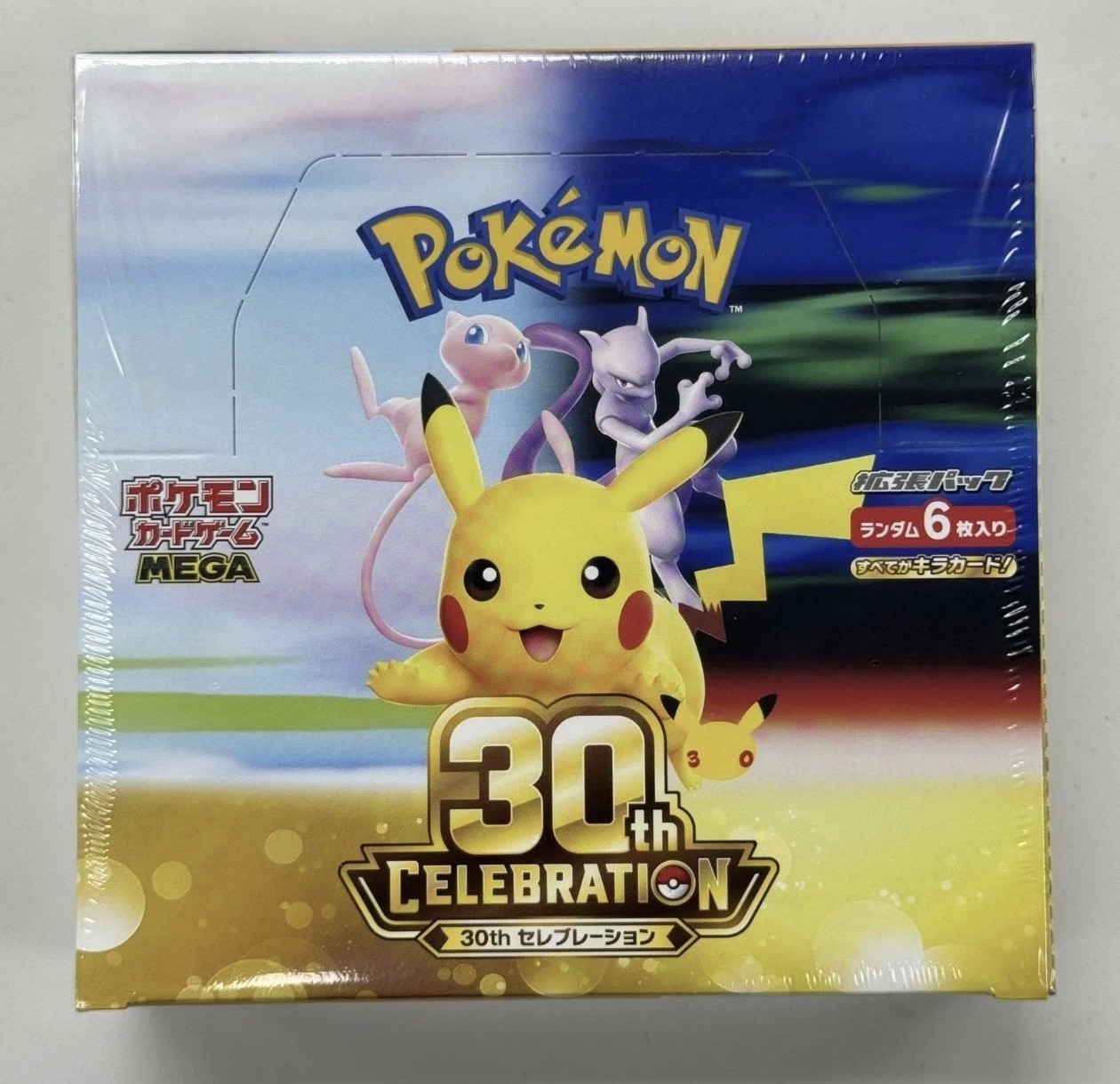2 x Pokemon TCG 30th Celebration Japanese M6a Booster Box No Shrink UK Seller 2 x Pokemon TCG 30th Celebration Japanese M6a Booster Box No Shrink UK Seller