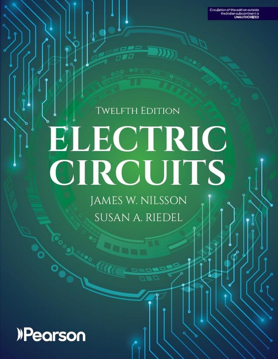 NEW: ELECTRIC CIRCUITS BY JAMES W. NILSSON 12TH INTL ED - 9789371365116