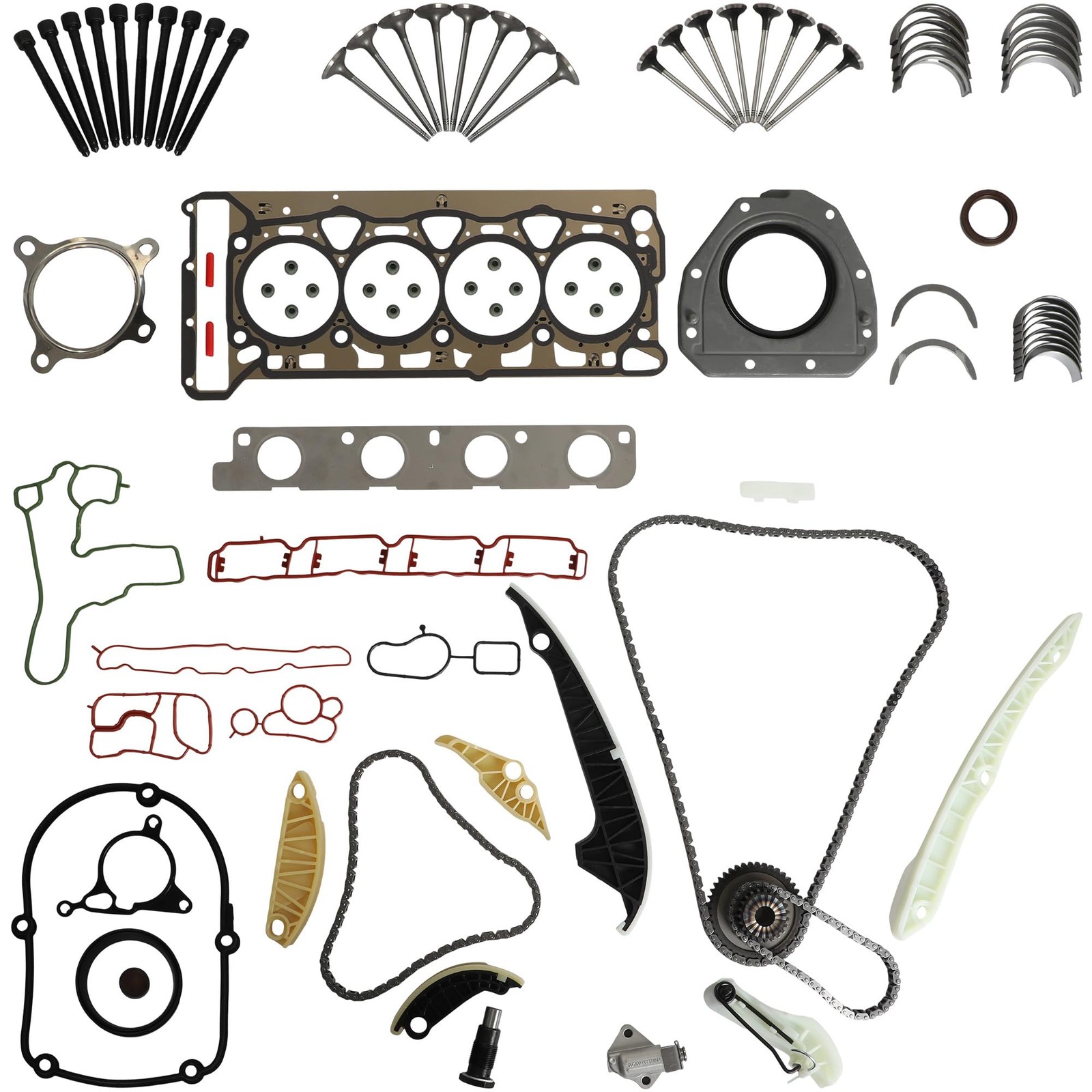 2.0T TFSI Timing Chain & Head Gasket Kit for 2008-2018 Audi VW EA888 Gen2