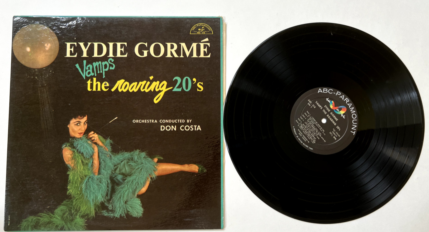Eydie Gorme - Vamps The Roaring 20\'s LP Vinyl ABC Paramount 1950s Vocal Classic, Eydie Gorme - Vamps The Roaring 20\'s LP Vinyl ABC Paramount 1950s Vocal Classic,