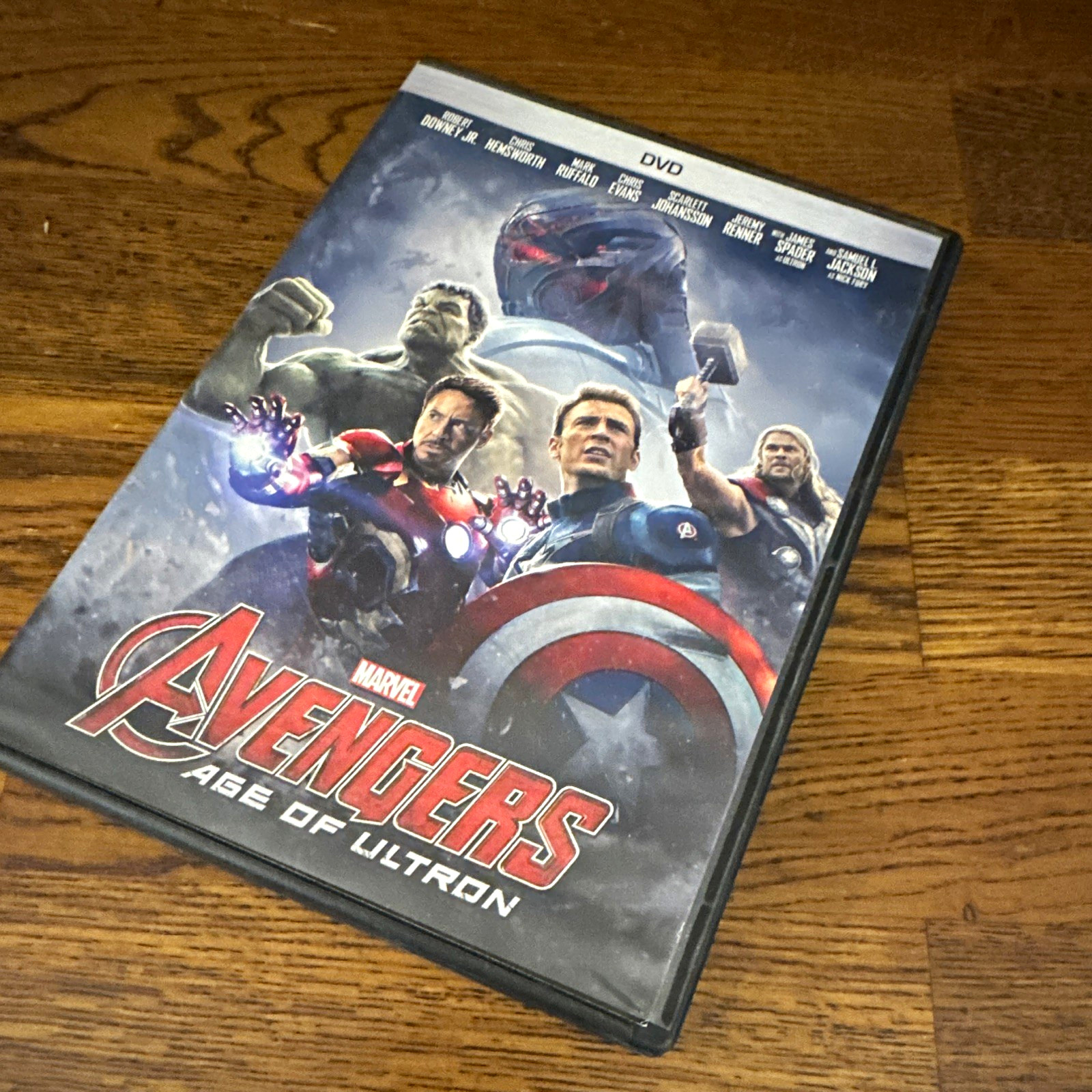 Marvel Avengers: Age of Ultron DVD PG-13 Joss Whedon Downey Jr Hemsworth Marvel Avengers: Age of Ultron DVD PG-13 Joss Whedon Downey Jr Hemsworth
