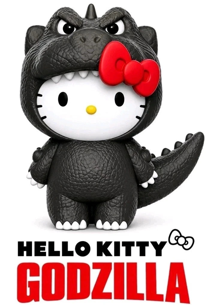 2026 McDonald’s Hello Kitty / Godzilla Figure/Toy Single(s) NEW in Box (CHOOSE)
