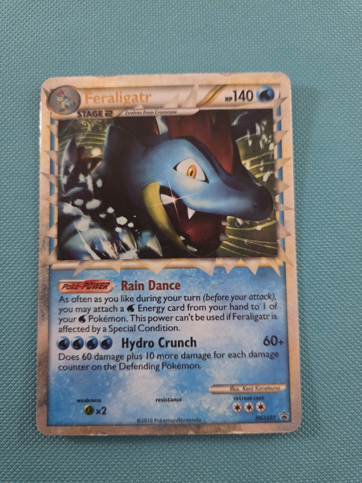 Feraligatr (Prime) HGSS07 Hgss Holo